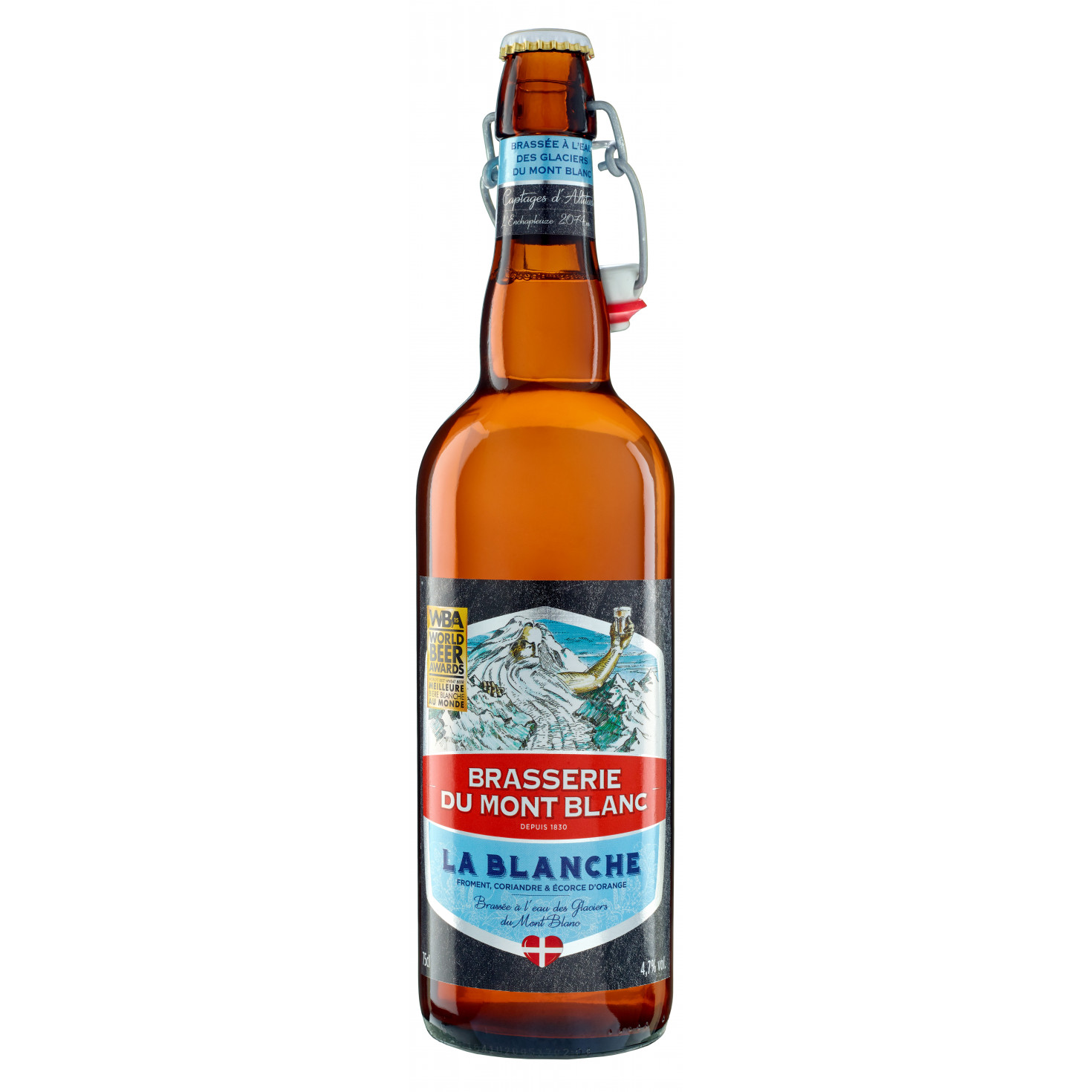 Brasserie du mont-blanc - La blanche 33cl